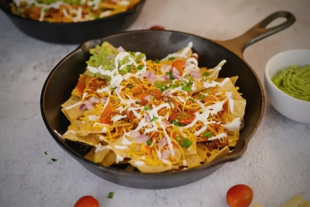 How to Reheat Nachos in a Skillet