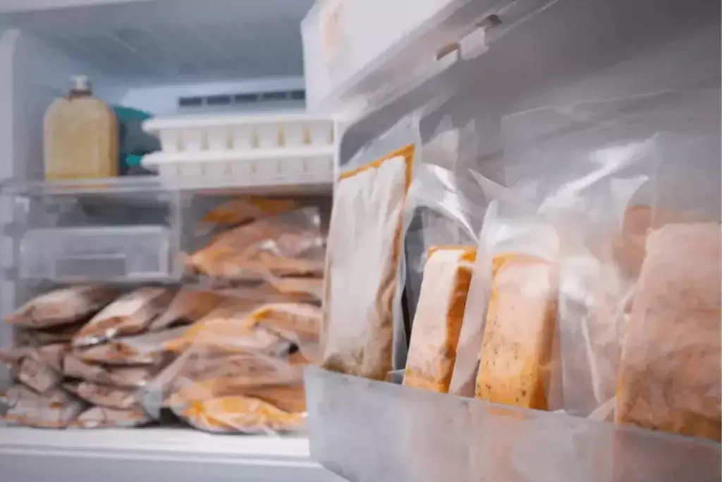 Defrost Salmon in Refrigerator