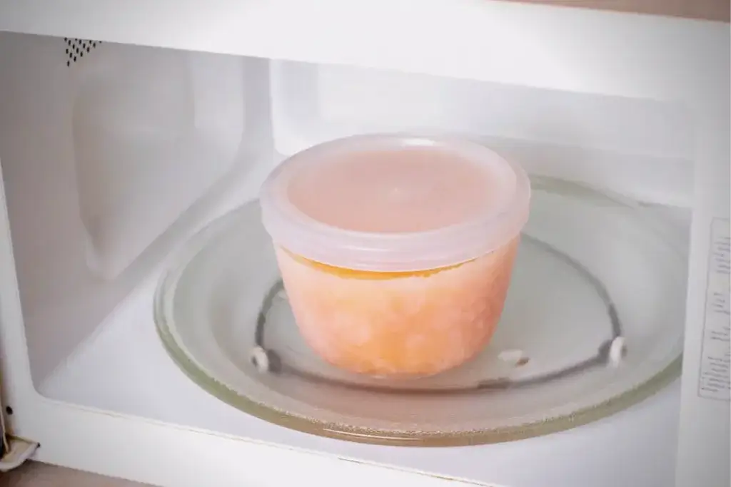 Defrost Soup in a Microwave