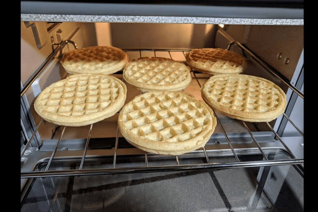 Waffles in a Convection Oven