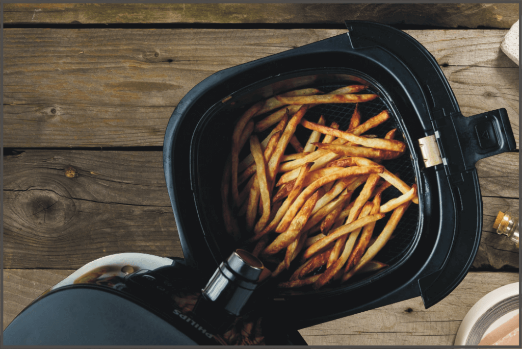 Reheated French Fries in Air Fryer