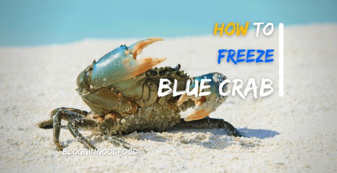 How to Freeze Blue Crab