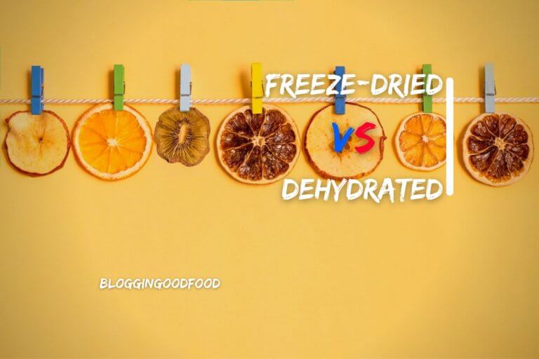 Freeze Dried vs Dehydrated: What Are the Main Differences?
