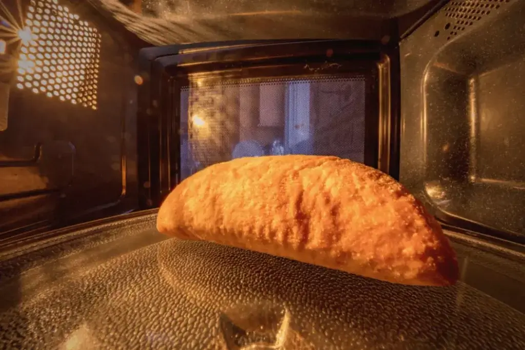 Defrost Bread in Microwave