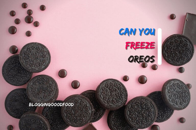 Can You Freeze Oreos?