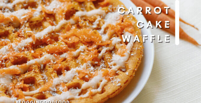 Carrot Cake Waffles Recipe